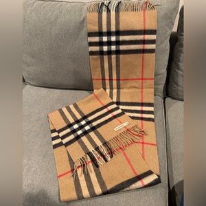 Cashmere Burberry Scarf